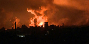 Beitragsbild des Blogbeitrags In Gaza toben Bodenkämpfe, während Israel die Bombenangriffe eskaliert 
