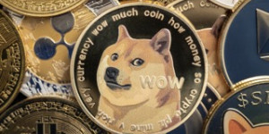 Beitragsbild des Blogbeitrags Händler, der Dogecoin im Jahr 2017 kaufte, rechnet mit einem kometenhaften Anstieg von 37.500 % auf 26 $