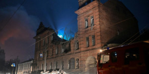 Beitragsbild des Blogbeitrags Die Ukraine meldet einen „massiven“ russischen Drohnenangriff 