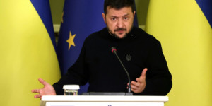 Beitragsbild des Blogbeitrags Ukrainischer Führer bestreitet Krieg wegen „Pattsituation“