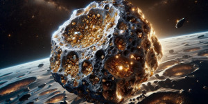 Beitragsbild des Blogbeitrags NASA-Mission Psyche könnte Knappheit von Gold mit Asteroiden-Beute von 10 Billiarden Dollar herausfordern. 
