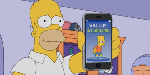 Beitragsbild des Blogbeitrags Die Simpsons satirisiert NFT-Manie in neuester ‘Treehouse of Horror-Episode.