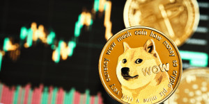 Beitragsbild des Blogbeitrags Dogecoin-Kennzahlen signalisieren bevorstehenden Ausbruch, wie hoch kann der Preis steigen? 