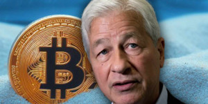 Beitragsbild des Blogbeitrags JPMorgan CEO Jamie Dimon würde Kryptowährungen schließen, wenn er die Regierung wäre.