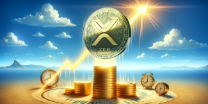 Beitragsbild des Blogbeitrags Wird der XRP-Preis parabolisch? Krypto-Analyst bestätigt, dass das 1000-prozentige Goldene Kreuz zurückgekehrt ist