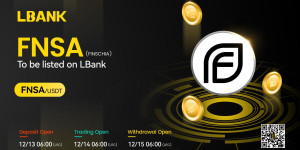 Beitragsbild des Blogbeitrags LBank Exchange erweitert die Blockchain-Zugänglichkeit mit FINSCHIA (FNSA) am 14. Dezember 2023.