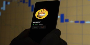 Beitragsbild des Blogbeitrags Der BONK-Token von Solana erreicht neue Höhen und steigt laut Binance Listing News um 121 %