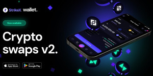 Beitragsbild des Blogbeitrags Die Evolution beginnt: StrikeX führt mit dem Swaps V2 Wallet Update das ultimative Krypto-Krypto-Swap-Erlebnis ein