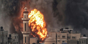Beitragsbild des Blogbeitrags Weitere Ziele im Gazastreifen werden getroffen, während Gesandte einen Waffenstillstand anstreben