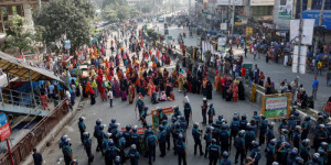 Beitragsbild des Blogbeitrags Textilfabriken in Bangladesch entlassen Arbeiter nach Protesten