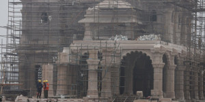 Beitragsbild des Blogbeitrags Indischer Premierminister jubelte am Standort des umstrittenen Tempels 