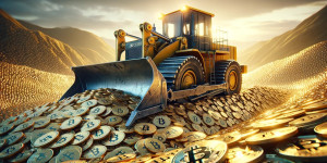 Beitragsbild des Blogbeitrags Dezember 2023 erzielt rekordverdächtige Bitcoin-Mining-Einnahmen: 1,51 Milliarden US-Dollar durch gestiegene Onchain-Gebühren generiert. 