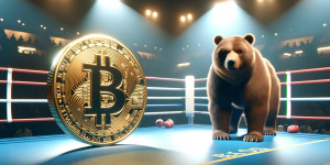 Beitragsbild des Blogbeitrags Bitcoin: Bärensignale und bullishe Hinweise inmitten von Marktturbulenzen 