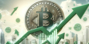 Beitragsbild des Blogbeitrags Coinbase sieht positive Entwicklung für Bitcoin, da Druck auf die Kryptowährung nachlässt.