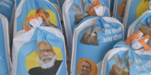 Beitragsbild des Blogbeitrags Narendra Modis „Gratisgeschenke“ für die Sozialhilfe bieten einen Wahlkampfschub