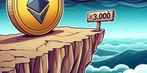 Beitragsbild des Blogbeitrags Ist Ethereum (ETH) kurz davor, unter 3.000 US-Dollar zu fallen?