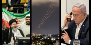 Beitragsbild des Blogbeitrags In der Nacht erschütterte das Raketenspektakel des Iran Israel