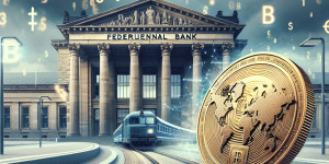 Beitragsbild des Blogbeitrags Deutschlands größte Bundesbank springt auf den Krypto-Zug auf.