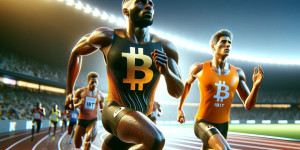 Beitragsbild des Blogbeitrags Blackrock nähert sich Grayscale im Kampf um den ‘größten Bitcoin-ETF an.