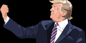 Beitragsbild des Blogbeitrags Trump unterstützt Kryptowährungen, während sein Präsidentschaftswahlkampf immer hitziger wird