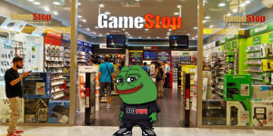 Beitragsbild des Blogbeitrags Pepe Power! Meme-Münzen steigen aufgrund der GameStop-Nostalgie