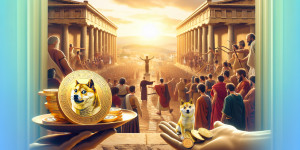 Beitragsbild des Blogbeitrags Dogecoin: Kampf der Kurse – Überwindet der Aufwärtstrend den Widerstand?