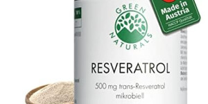 Beitragsbild des Blogbeitrags Green Naturals – Nachhaltige und natürliche Resveratrol Kapseln: Bioverfügbarkeit, Qualität und Umweltfreundlichkeit im Fokus!