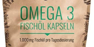 Beitragsbild des Blogbeitrags Reines Fischöl mit Omega-3 Fettsäuren – Leicht zu schluckende Kapseln für optimale Zufuhr 