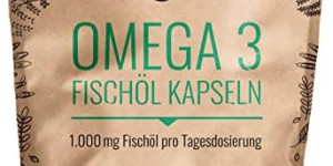 Beitragsbild des Blogbeitrags Reines Fischöl mit Omega-3 Fettsäuren – Leicht zu schluckende Kapseln für optimale Zufuhr
