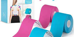 Beitragsbild des Blogbeitrags Langanhaltendes und wasserfestes Kinesiotape für Sport und Therapie: Überzeugt das Produkt von Health Press?