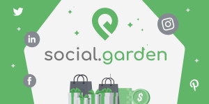 Beitragsbild des Blogbeitrags Social Media Kanal mit Social Garden verbinden 