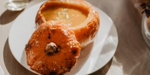 Beitragsbild des Blogbeitrags Recipe: Pumpkin Chestnut Soup