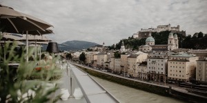 Beitragsbild des Blogbeitrags Salzburg Pick: Seven Senses Rooftop Bar im Hotel Stein