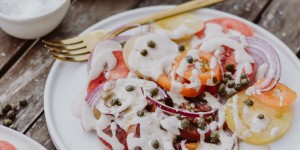 Beitragsbild des Blogbeitrags Rezept: Tomatello Tonnato 