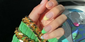 Beitragsbild des Blogbeitrags Summer Nails: Colored French Manicure 