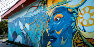 Beitragsbild des Blogbeitrags Street Art on the Caribbean island of Bimini 