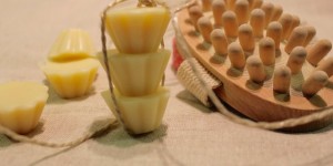 Beitragsbild des Blogbeitrags DIY sinnliche Pflege – Massagebars | Bodymelts