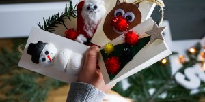 Beitragsbild des Blogbeitrags DIY Weihnachtskarten | Blogmas 15 