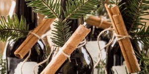 Beitragsbild des Blogbeitrags Last Minute DIY Adventskranz – Blogmas 1