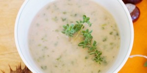 Beitragsbild des Blogbeitrags Kastaniensuppe