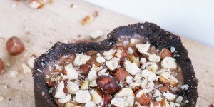 Beitragsbild des Blogbeitrags Vegan & Paleo Schoko-Nuss-Kuchen