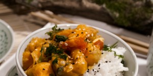 Beitragsbild des Blogbeitrags Mein Rezept für ein veganes Curry