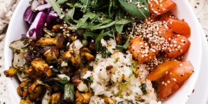 Beitragsbild des Blogbeitrags Vegan Iron Rich Buddha Bowl