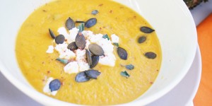 Beitragsbild des Blogbeitrags Kürbiscreme-Suppe 