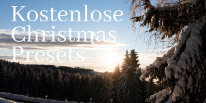Beitragsbild des Blogbeitrags Kostenlose Christmas Presets