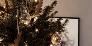 Beitragsbild des Blogbeitrags Minimalistischer Christbaumschmuck