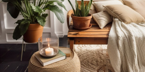 Beitragsbild des Blogbeitrags Im Boho Chic Stil einrichten