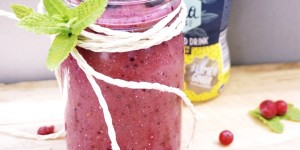 Beitragsbild des Blogbeitrags Berry-Chia-Shake