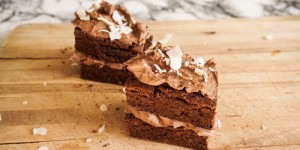 Beitragsbild des Blogbeitrags Paleo Schokokuchen-Nuss-Nougat