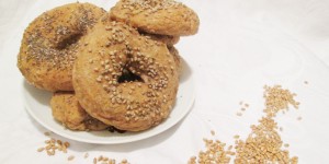 Beitragsbild des Blogbeitrags Kamut-Vollkorn-Bagels inspired by The Bread Kitchen 